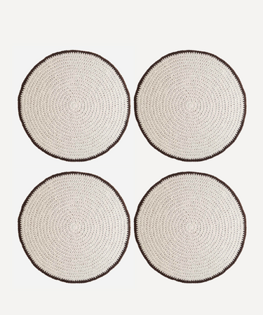 Salvamanteles crochet  Set de 4