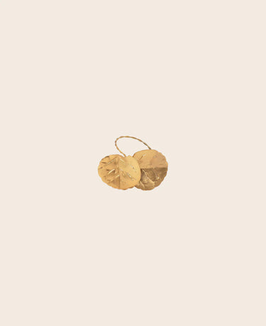 Individual golden napkin holder
