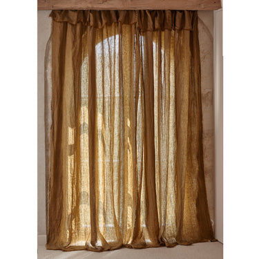 Cortinas color mostaza