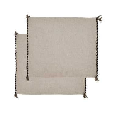 Manteles individuales beige (juego de 2)