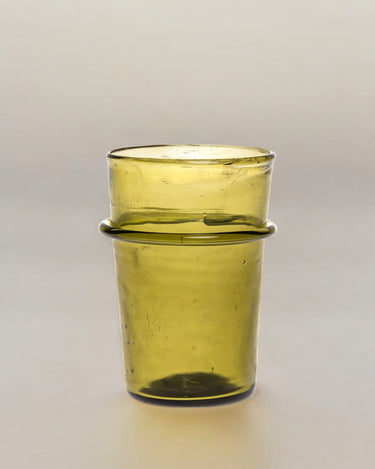 Blown glass tea glasses
