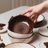 Plato rallador cerámica artesanal mediano Brownie Alfar Tierra Cocida
