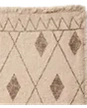 Mantel Individual Fernando Natural Marrón Algodón 48x33cm Decorativo Textil Cocina