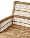 Silla de Ratan Natural TRIBE: Diseño Artesanal Único con Toque Africano