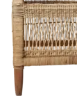 Silla TRIBE de Bambú y Ratán Natural Hecha a Mano: Elegancia Artesanal Duradera
