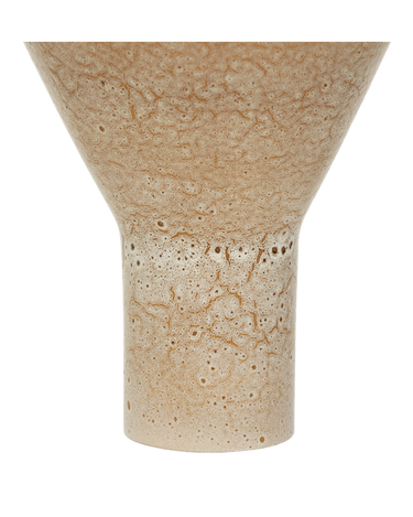 Jarron ceramica reciclada beige vista Urban Nature Culture