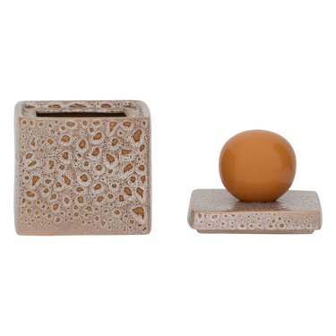 Tarro Almacenaje Runa Cerámica Reciclada Estrella De Mar 14x14x22.5 cm