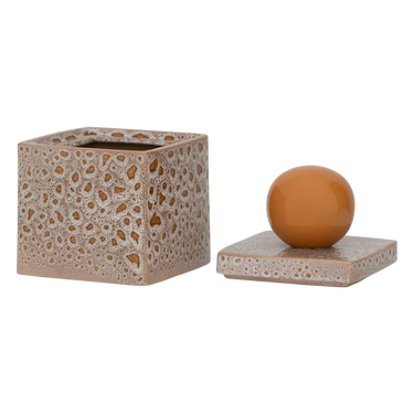 Tarro Almacenaje Runa Cerámica Reciclada Estrella De Mar 14x14x22.5 cm