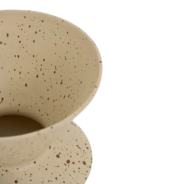 Jarrón Thandi Cerámica Reciclada Estrella De Mar 22.5x26 cm