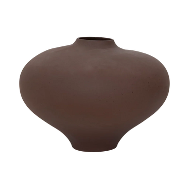 Jarrón Nomsa Cerámica Fudge 37x28 cm