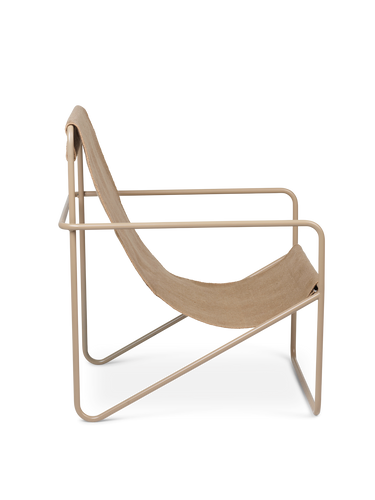 Sillón de Lounge Desierto en Cashmere: Elegancia y Confort