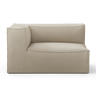 Módulo de sofá Catena L400 con brazo izquierdo de lino natural en Matuta Home - imagen 2