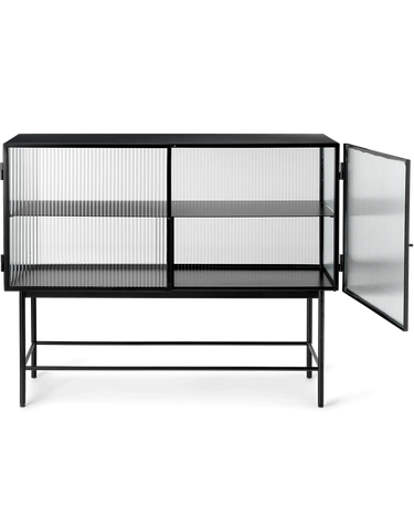 Mueble de almacenaje Haze de cristal estriado en Matuta Home - imagen 3