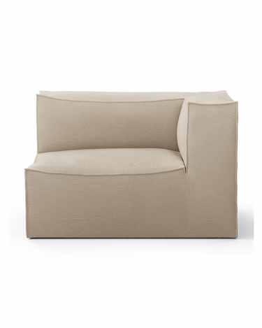 Módulo de sofá Catena S401 con brazo derecho de lino natural en Matuta Home - imagen 1
