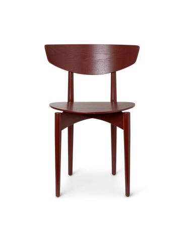 Silla de comedor Herman marrón rojizo en Matuta Home - imagen 1