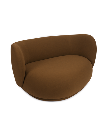 Sofá curvo Rico izquierdo verde de diseño en Matuta Home - imagen 2
