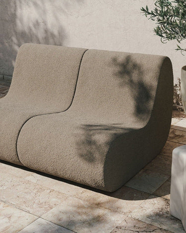 Módulo de sofá Rouli de bouclé beige en Matuta Home - imagen 3