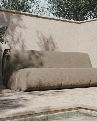 Módulo de sofá Rouli de bouclé beige en Matuta Home - imagen 4