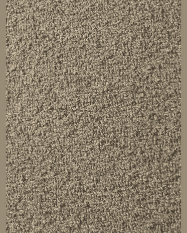 Puf Rouli de bouclé beige para salón en Matuta Home - imagen 3