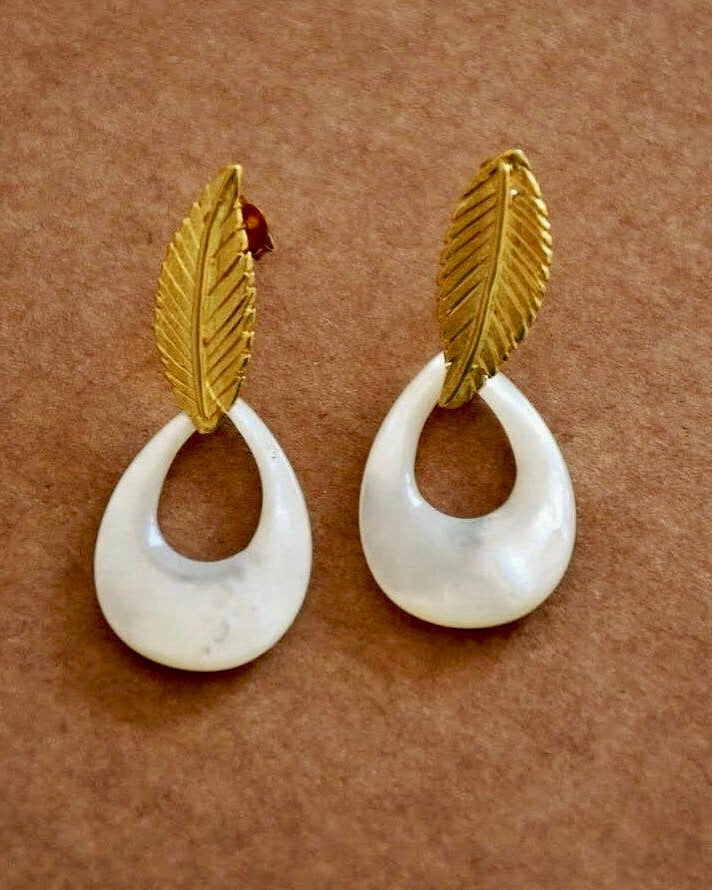 BOUCLES D'OREILLES EN OR PAVIA II