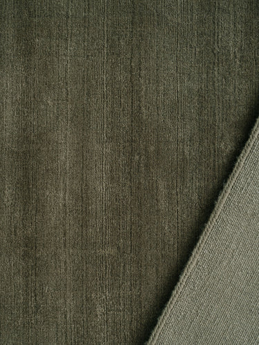 Alfombra Halo Cloud Lana Tejida a Mano Musgo 140x200 cm