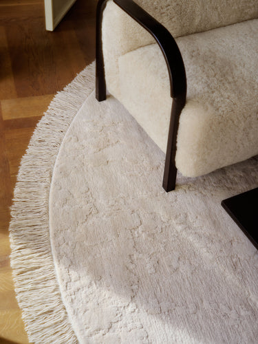 Alfombra Oceanic Reef Lana Anudada a Mano Beige 170x200 cm