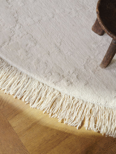 Alfombra Oceanic Reef Lana Anudada a Mano Beige 170x200 cm
