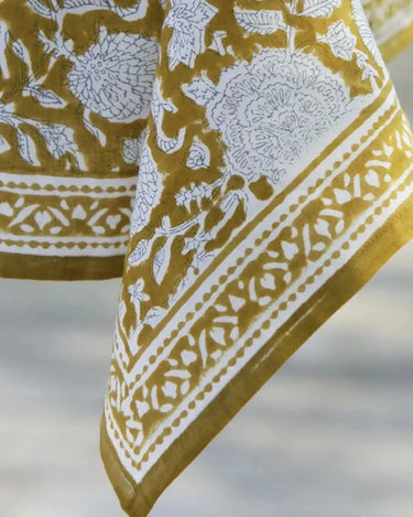 Mantel India estampado artesanal