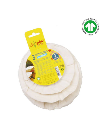 Reusable Food Lids Set of 3 Ø 15/17/19 cm