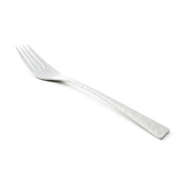 Tenedor de cena WASABI acero inoxidable martillado 195 mm elegante