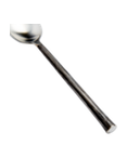 Elegante Cuchara de Té Odin, Plata y Negro, Acero Inoxidable