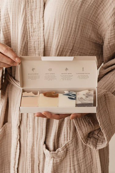 Set de muestras de jabones para regalo