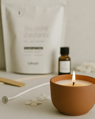 Soy wax refills for Labogie handmade ceramic refillable candles