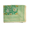 Mantel popelina algodón block print Jaipur verde