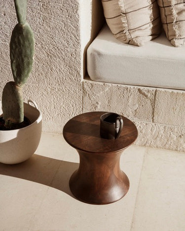 Stool and nightstand