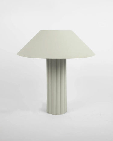 Lámpara de Mesa Lizette Beige de 44 cm - Elegancia Moderna