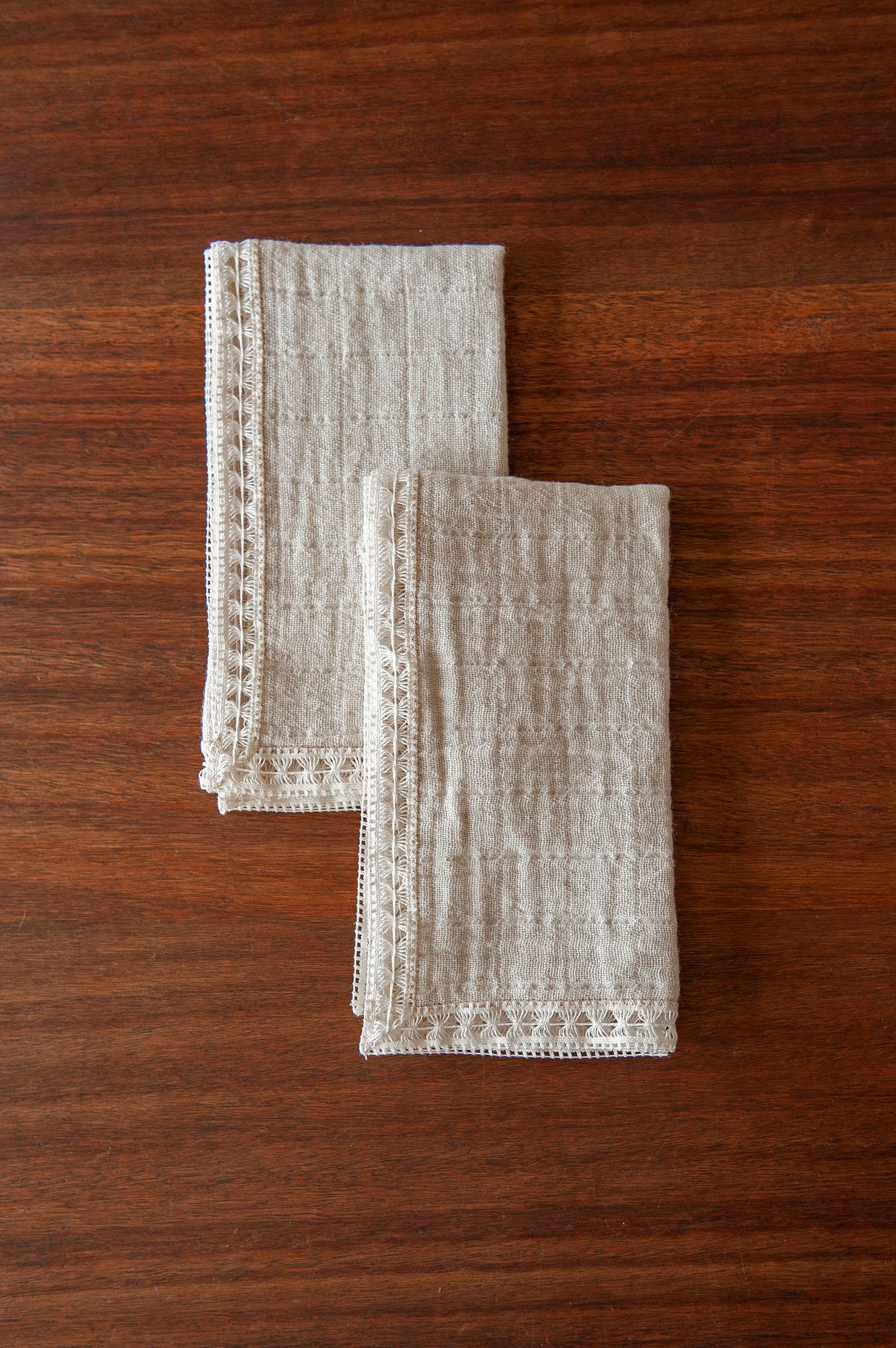 Servilletas bordadas (set de 2)