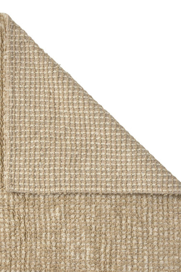Patrón geométrico de la alfombra lavable Sand Stone natural