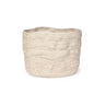 Cesta alta Stone Wash natural de 30 × 25 cm