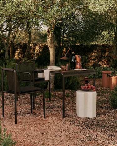 Silla de jardín Dapple de acero galvanizado de Ferm Living