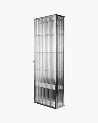Vitrina Haze de acero inoxidable 35x100