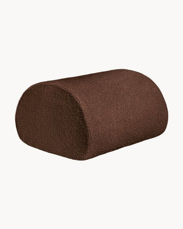 Puf Rouli de bouclé marrón