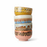 Cuencos gres Seabreeze vista detalle esmalte HK Living