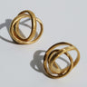 pendientes pequeños dorados