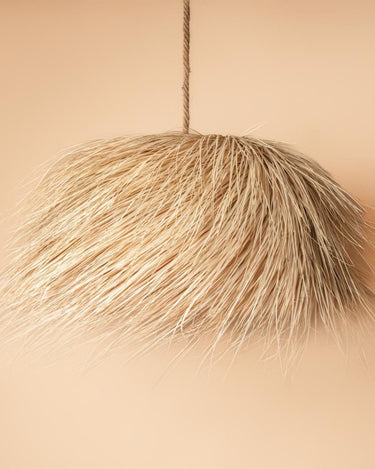 High quality palm fiber pendant lamp