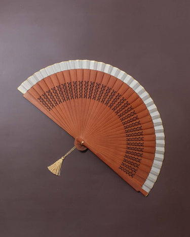 Abanico de Kanela Fans en color gris
