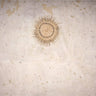 Aro mural Sun Circles de fibras naturales