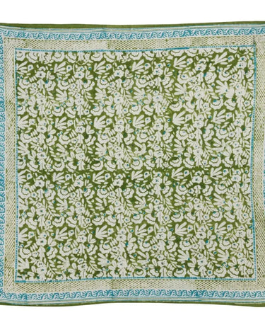 Pañuelo infantil de cuello verde