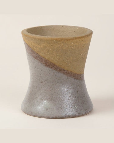 Huevera Sablier de gres de Treigny esmaltado