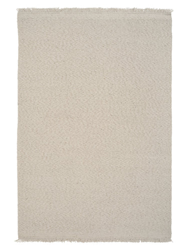 Alfombra Blonde Maze de Linie Design en color beige, vista completa